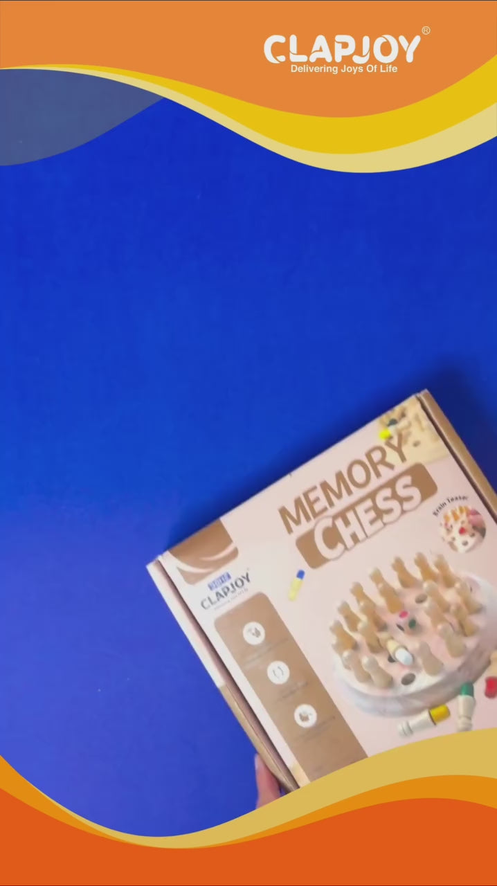 Juego De Memoria Memory Chess Para Niños – Entrena La Concentración Y La Lógica Desde Los 3 Años