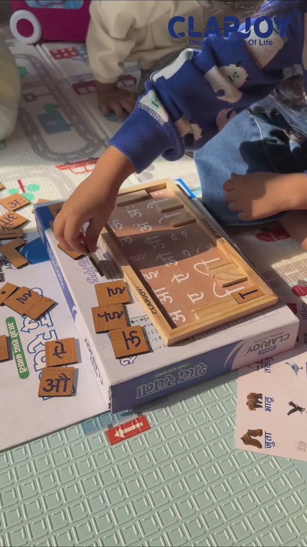 ClapJoy Shabd Rachna – Learn Hindi Words Spellings for Kids Learning Game for Ages 3+ Years